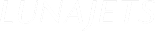 Logotipo blanco LunaJets versión png